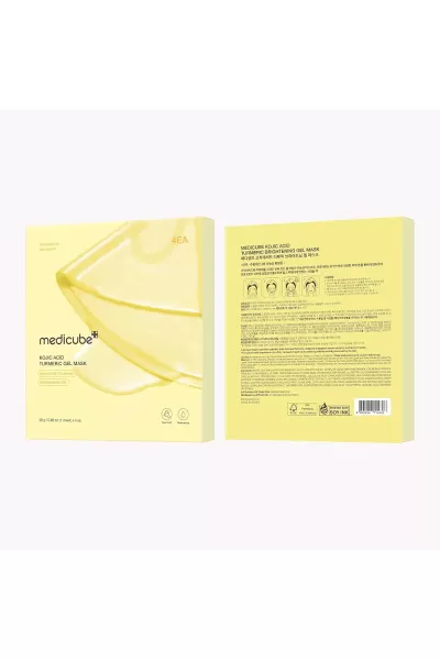  تصویر 8 : Medicube مدی کیوب  پک ۴ تایی ماسک ژلی کوجیک اسید  