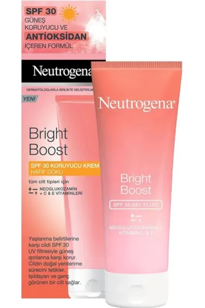 خرید و قیمت ضد آفتاب فلویید برایت بوست Neutrogena SPF 30 نوتروژینا اصل