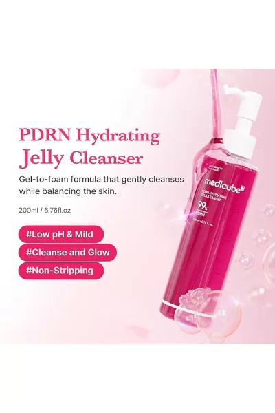  تصویر 1 : Medicube مدی کیوب Pdrn ژل شوینده  