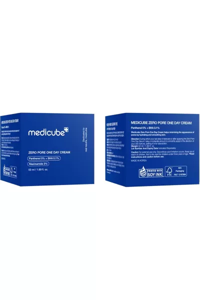  تصویر 6 : کرم جمع کننده منافذ یک روزه مدی کیوب Medicube 