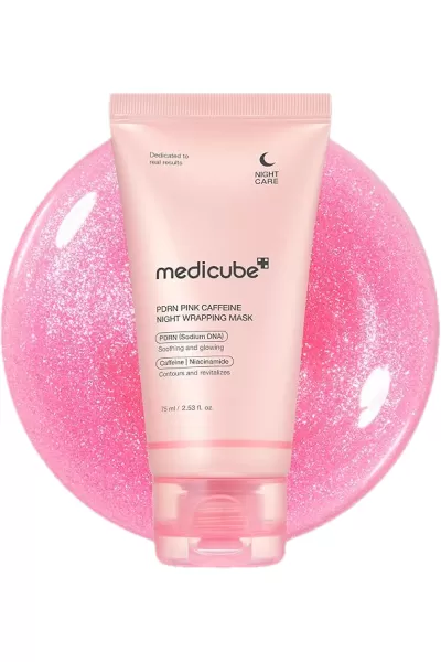 خرید ماسک شب پیلاف کافئین مدی کیوب Medicube