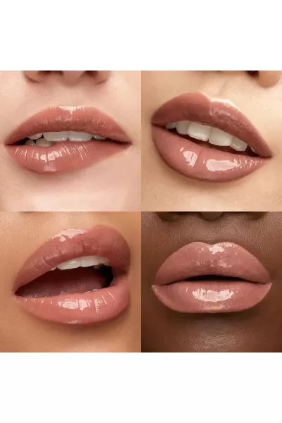  تصویر 6 : رژلب مایع ۱۶ ساعته دو مرحله ای رنگ 103 Natural Rose کیکو KIKO 