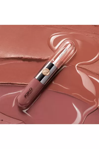  تصویر 8 : رژلب مایع ۱۶ ساعته دو مرحله ای رنگ 120 Rosy Mauve کیکو KIKO 