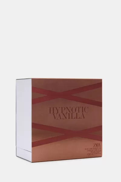  تصویر 1 : عطر زنانه هیپنوتیک وانیلی ادوپرفیوم + اسپری مو زارا ZARA 