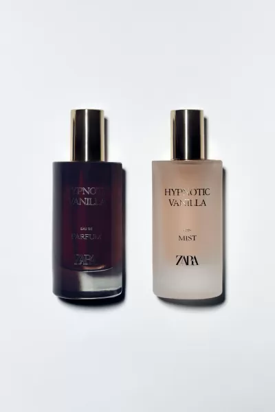 تصویر 2 : عطر زنانه هیپنوتیک وانیلی ادوپرفیوم + اسپری مو زارا ZARA 