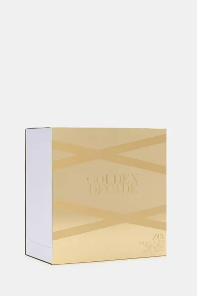  تصویر 1 : عطر زنانه گلدن دکید ادوپرفیوم + اسپری مو زارا ZARA 