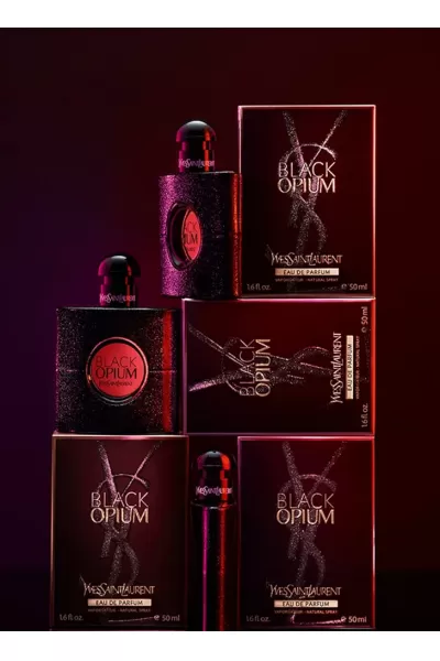  تصویر 4 : Yves Saint Laurent ایوسن لورن  عطر زنانه بلک اوپیوم پرفیوم  