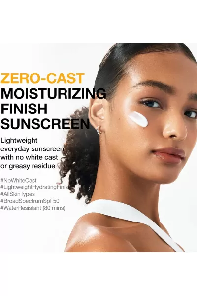  تصویر 1 : Anua آنوا Zero Cast SPF50 ضدآفتاب مرطوب‌کننده بدون رد سفید  