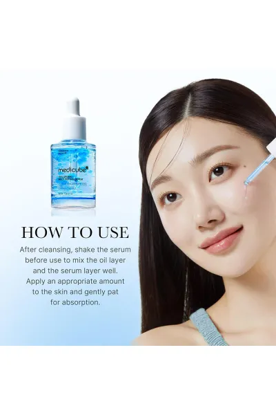  تصویر 5 : سرم هیالورونیک اسید و مولتی پپتاید مدی کیوب آبرسان و جوانساز پوست Hyaluronic Multi Peptide Serum مدی کیوب Medicube 