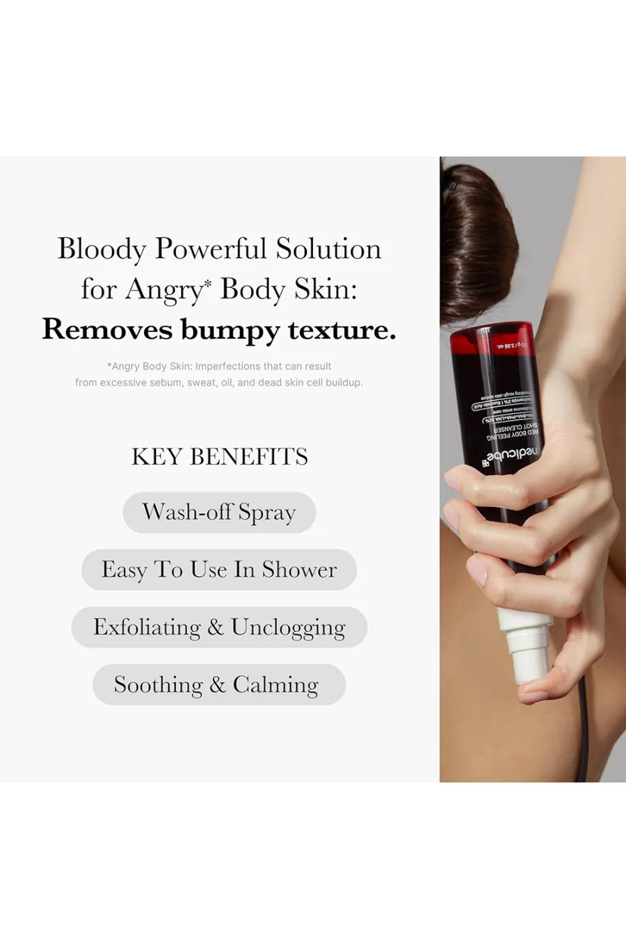 معرفی و نحوه استفاده از اسپری لایه بردار و ضد جوش بدن مدی کیوب مدی کیوب Medicube معرفی و نحوه استفاده از اسپری لایه بردار و ضد جوش بدن مدی کیوب مدی کیوب Medicube