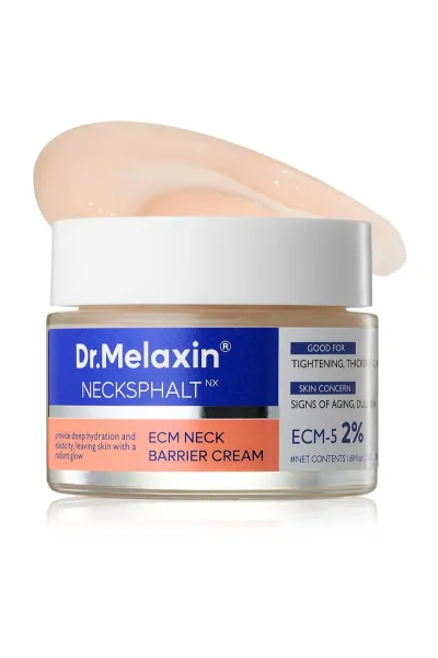 خرید و قیمت کرم گردن دکتر ملاکسین مدل سراماید و ECM ضد چروک قوی و روشن کننده پوست Dr.Melaxin  دکتر ملاکسین اصل
