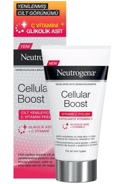  تصویر 1 : اسکراب لایه بردار Cellular Boost نوتروژینا Neutrogena 