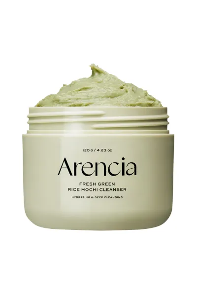  تصویر 1 : ARENCIA آرنسیا  پاک کننده عمقی موچی برنج و چای سبز تسکین دهنده و کنترل چربی پوست  