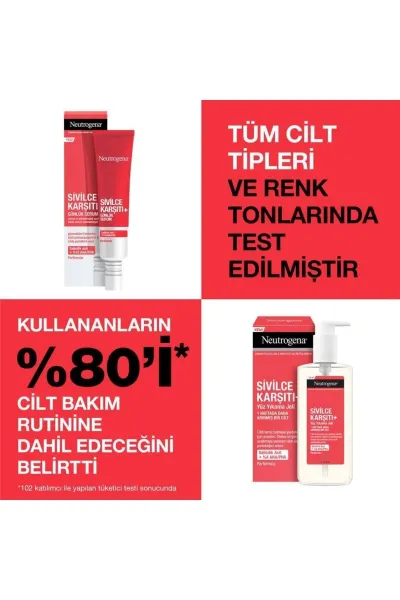  تصویر 7 : سرم ضد جوش پلاس Sivilce Karşıtı نوتروژینا Neutrogena 
