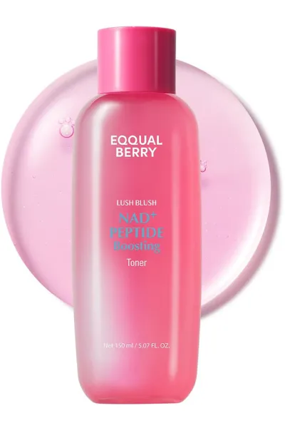 خرید NAD+ تونر و پپتاید ضد چروک، جوانساز و درخشان کننده پوست اکوال بری EQQUAL BERRY