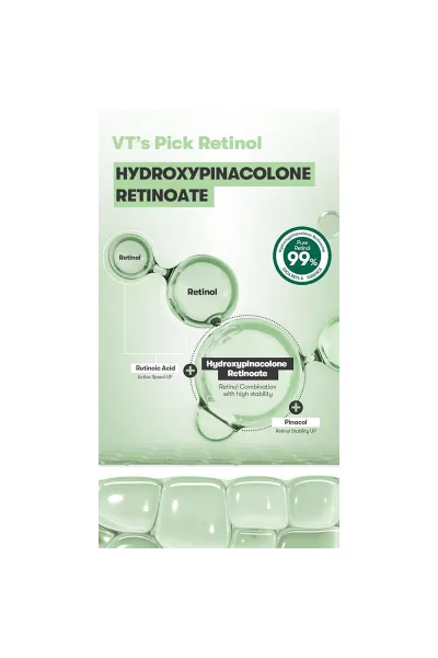  تصویر 3 : کرم رتینول 0/05 وی تی کازمتیک ضد چروک و جوانساز پوست 0.05 وی‌تی کازمتیک VT Cosmetics 
