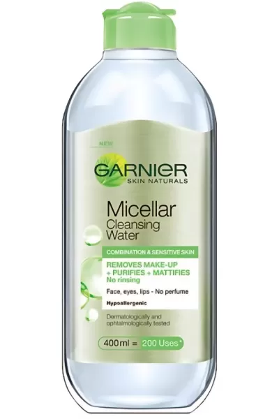 خرید و قیمت میسلار واتر ۳ کاره پوست مختلط وحساس Garnier  گارنیر اصل