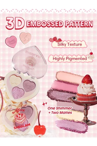 تصویر 6 : Sheglam شیگلم  Sweetheart ست کامل آرایشی  