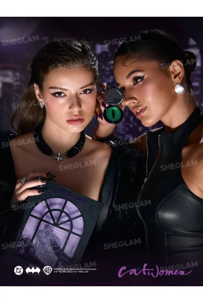  تصویر 1 : Sheglam شیگلم  CATWOMAN ست کلکسیونی لوازم آرایشی  مدل زن گربه ای  