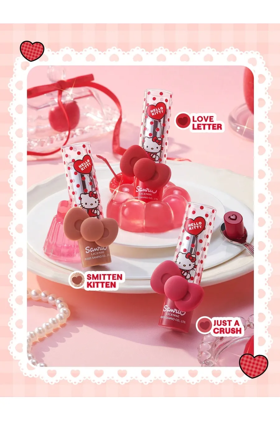 ترکیبات نرمکننده و امولیانتها ست کلکسیونی Hello Kitty Full Collection مدل هلو کیتی سری شیگلم Sheglam ترکیبات نرمکننده و امولیانتها ست کلکسیونی Hello Kitty Full Collection مدل هلو کیتی سری شیگلم Sheglam