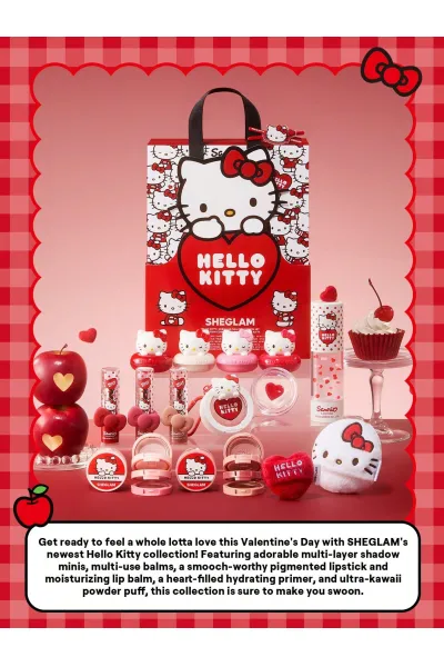  تصویر 10 : Sheglam شیگلم  ست کلکسیونی Hello Kitty Full Collection  مدل هلو کیتی سری  