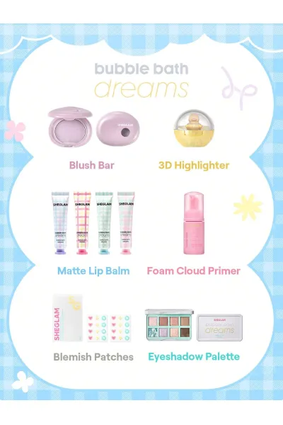  تصویر 2 : Sheglam شیگلم  ست کلکسیونی مدل Bubble Bath Dreams  