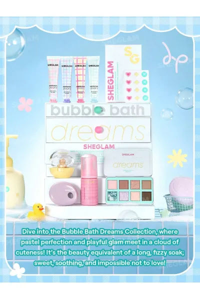 تصویر 10 : Sheglam شیگلم  ست کلکسیونی مدل Bubble Bath Dreams  