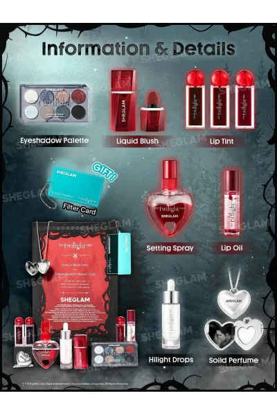  تصویر 1 : Sheglam شیگلم  ست کلکسیونی مدل گرگ و میش  