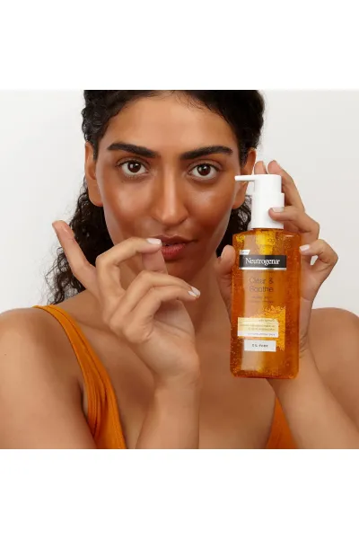  تصویر 3 : ژل پاک کننده آرایش میسلار زردچوبه Soothing Clear نیتروژنا Neutrogena 