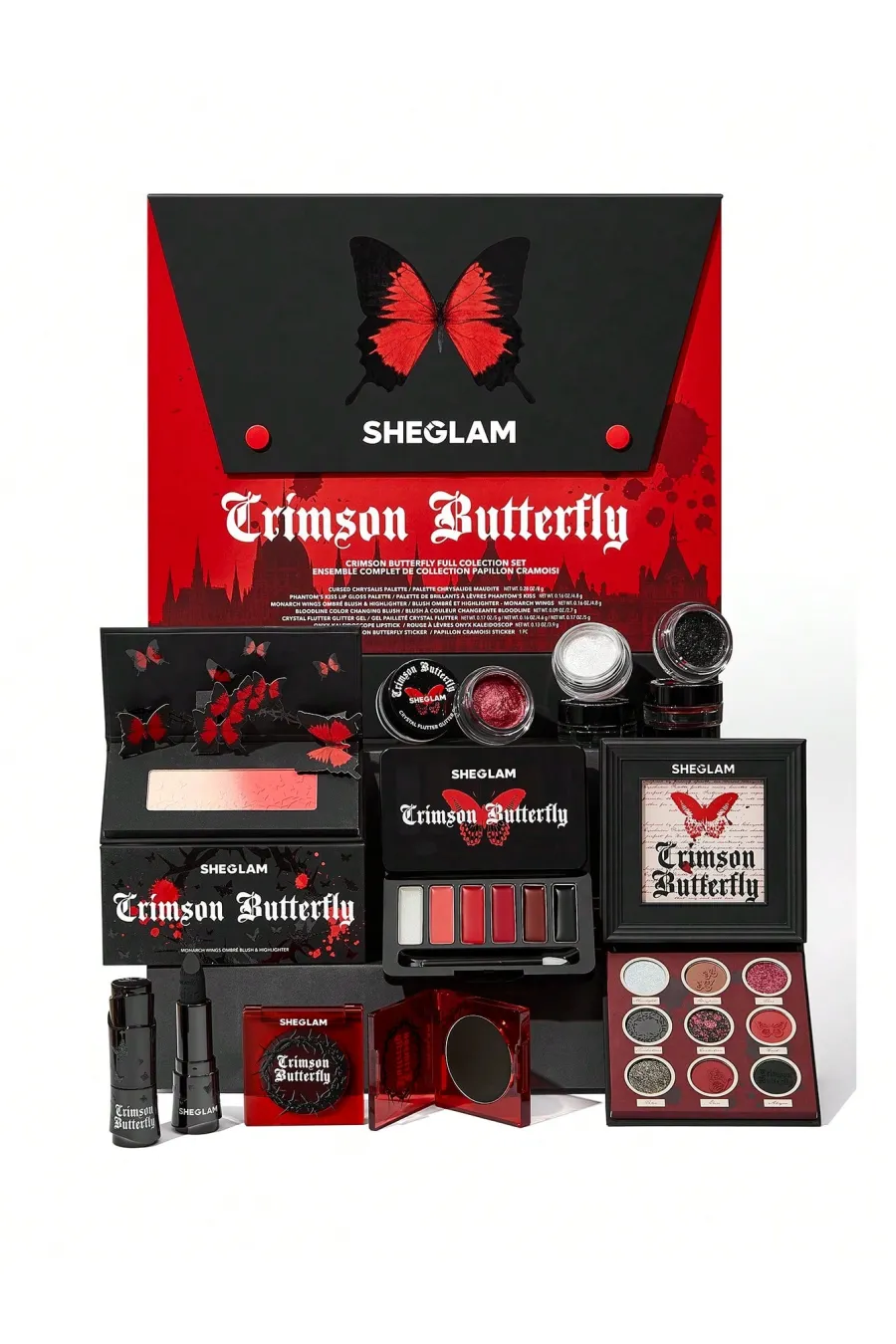ست کلکسیونی پروانهای مدل Crimson Butterfly شیگلم Sheglam | Crimson Butterfly Fu Crimson Butterfly ست کلکسیونی پروانه ای مدل ست کلکسیونی پروانهای مدل Crimson Butterfly شیگلم Sheglam | Crimson Butterfly Fu Crimson Butterfly ست کلکسیونی پروانه ای مدل