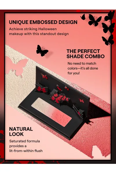  تصویر 3 : Crimson Butterfly ست کلکسیونی پروانه ای مدل شیگلم Sheglam 