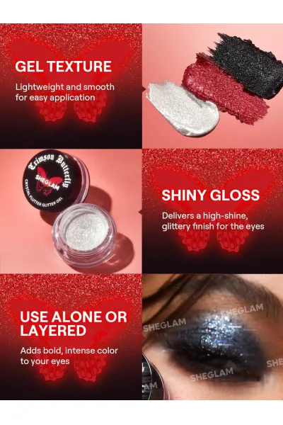  تصویر 6 : Crimson Butterfly ست کلکسیونی پروانه ای مدل شیگلم Sheglam 