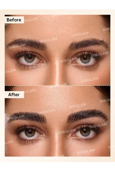  تصویر 1 : Sheglam شیگلم  ژل ابرو مدل لمینت ابرو  