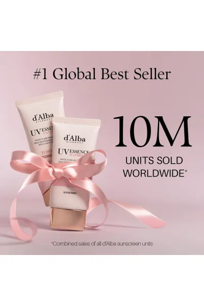  تصویر 1 : D'Alba دِآلبا  کرم ضد آفتاب تون آپ ترافل سفید  
