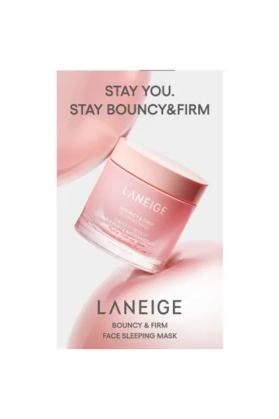  تصویر 7 : LANEIGE لانیژ  ماسک خواب ضد چروک و جوانساز کلاژن و گل صد تومانی  &  