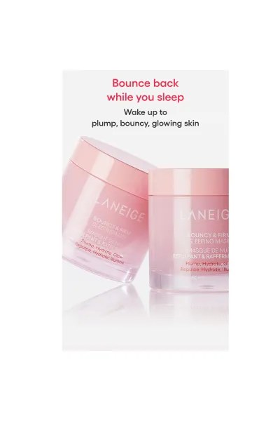  تصویر 8 : LANEIGE لانیژ  ماسک خواب ضد چروک و جوانساز کلاژن و گل صد تومانی  &  
