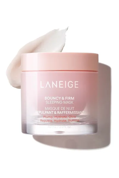 خرید و قیمت ماسک خواب ضد چروک و جوانساز کلاژن و گل صد تومانی  & LANEIGE  لانیژ اصل
