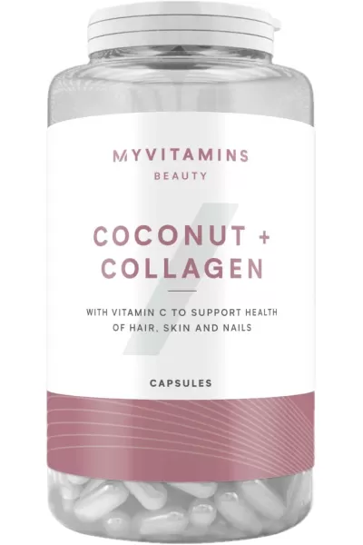 خرید مکمل ۱۸۰ تایی نارگیل + کلاژن مای ویتامین MYVITAMINS