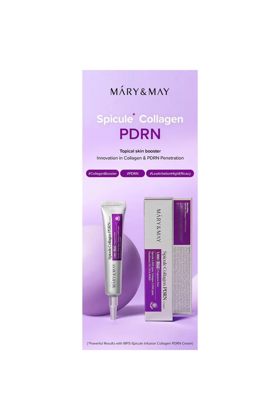 درباره کرم اسپیکول کلاژن و ضد چروک و ترمیم کننده پوست مری اند می Mary & May درباره کرم اسپیکول کلاژن و ضد چروک و ترمیم کننده پوست مری اند می Mary & May
