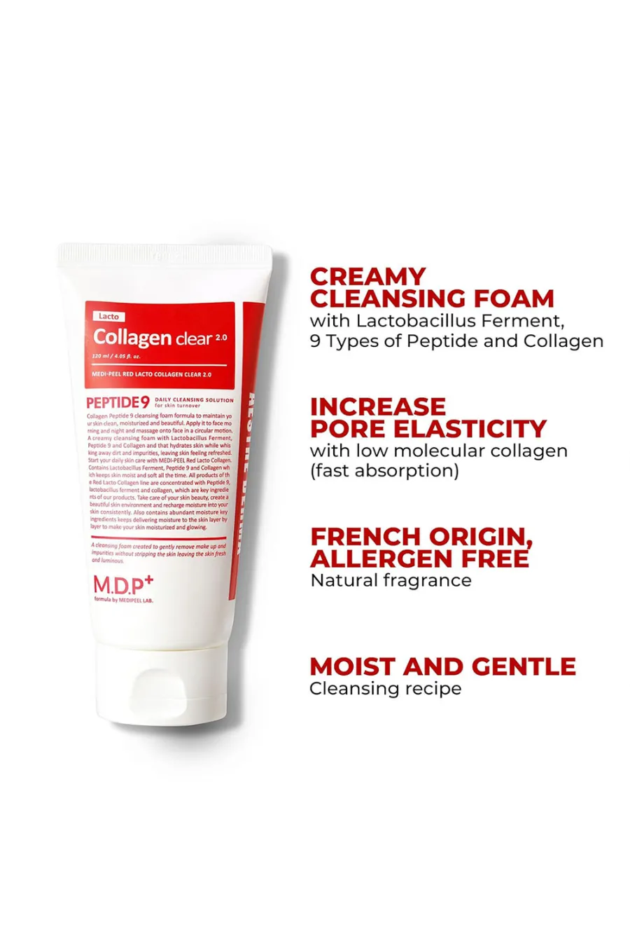 ویژگیهای فوم شوینده لاکتو کلاژن قرمز 2.0 مدی پیل Medi-Peel Red Lacto Collagen C فوم شوینده لاکتو کلاژن قرمز 2.0 ویژگیهای فوم شوینده لاکتو کلاژن قرمز 2.0 مدی پیل Medi-Peel Red Lacto Collagen C فوم شوینده لاکتو کلاژن قرمز 2.0