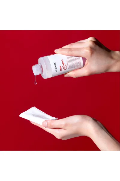  تصویر 2 : تونر اسنس تسکین دهنده لاکتو کلاژن قرمز مدی پیل Medi Peel 