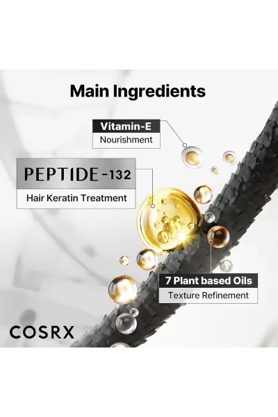  تصویر 6 : COSRX کوزارکس  روغن موی ترمیم کننده پپتاید 132  
