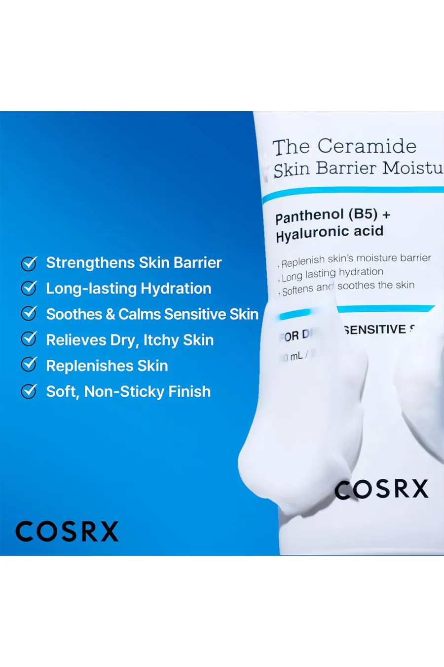 مزایای استفاده از کرم مرطوب کننده سراماید و تقویت کننده بریر کوزارکس COSRX