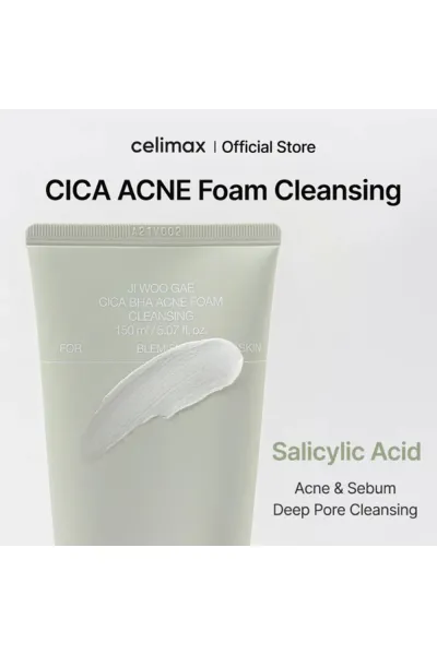  تصویر 1 : Celimax سلیمکس  فوم ضد جوش و آکنه سالیسیلیک اسید و سیکا  
