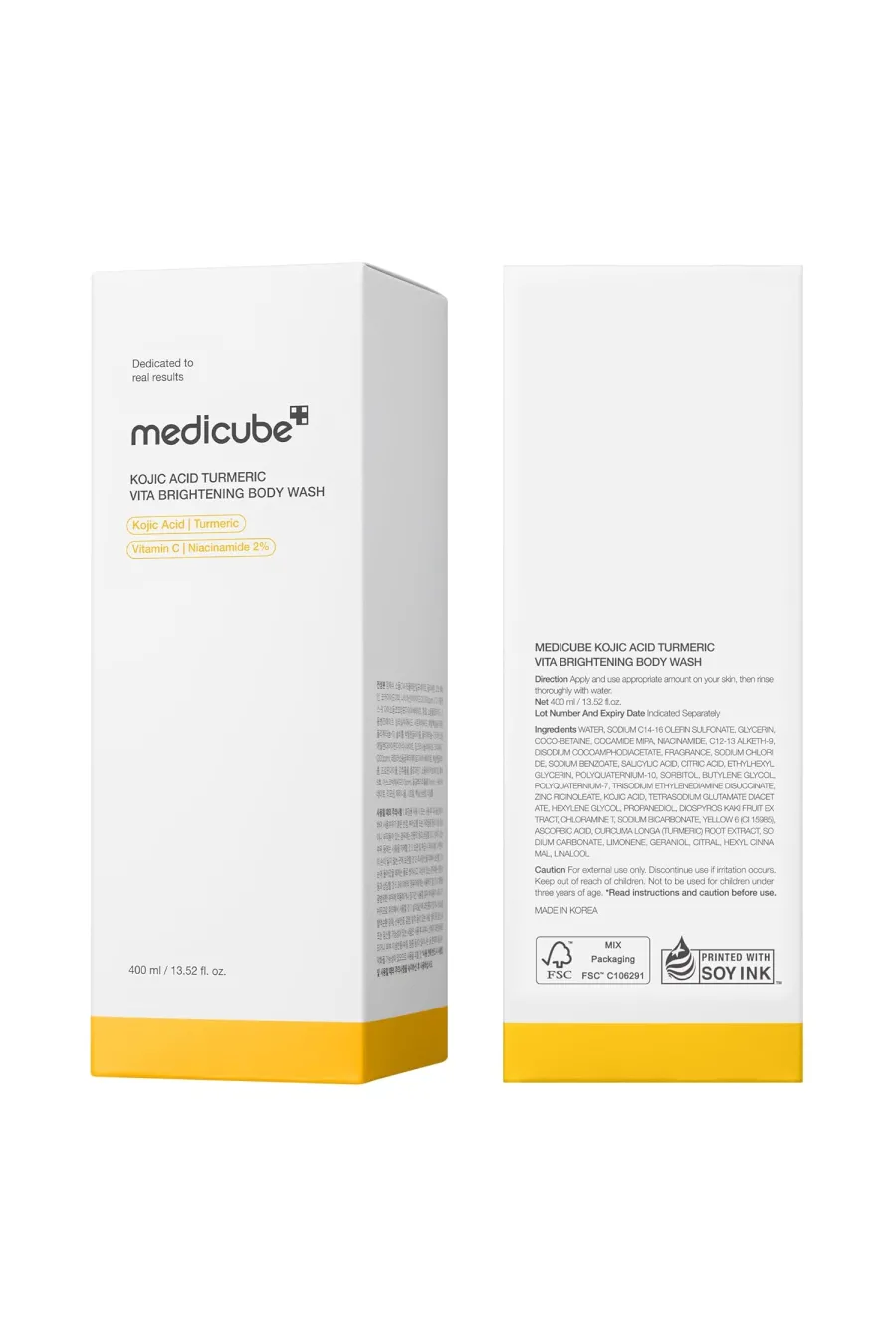 شامپو بدن روشنکننده مدی کیوب Medicube مناسب برای پوست/لب خشک و کمآب شامپو بدن روشنکننده مدی کیوب Medicube مناسب برای پوست/لب خشک و کمآب