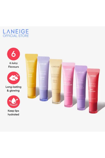  تصویر 10 : LANEIGE لانیژ  بالم لب درخشان + مرطوب کننده آبنباتی  