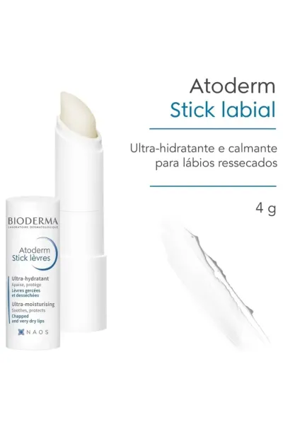  تصویر 3 : Bioderma بیودرما  بالم لب استیکی بایودرما  
