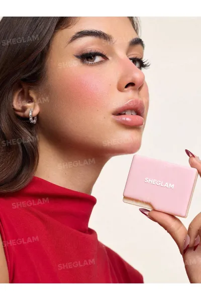  تصویر 5 : Sheglam شیگلم  رژگونه پودری مدل Dream touch رنگ love cake  