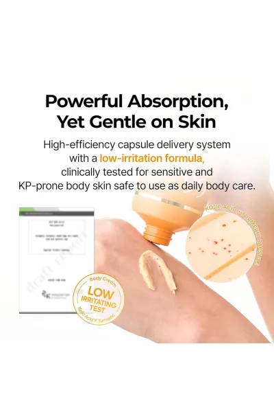  تصویر 5 : Dr.Melaxin دکتر ملاکسین  کرم کپسولی روشن کننده بدن کوجیک اسید و زردچوبه  