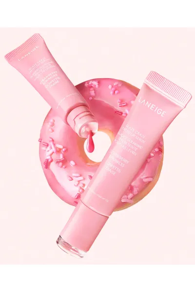 خرید و قیمت تینت لب سرمی آبرسان، حجم دهنده و درخشان کننده رنگ LANEIGE Strawberry Sprinkles لانیژ اصل